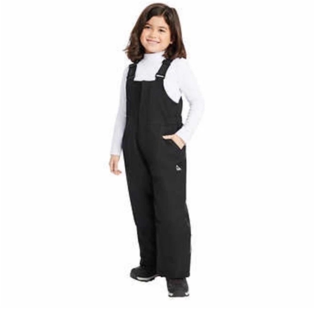 Gerry Kids Black kids performance Snow bib with adjustable suspenders